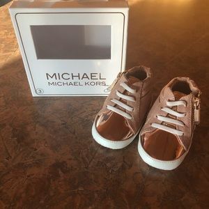 Michael Kors infant girls shoes size 3.